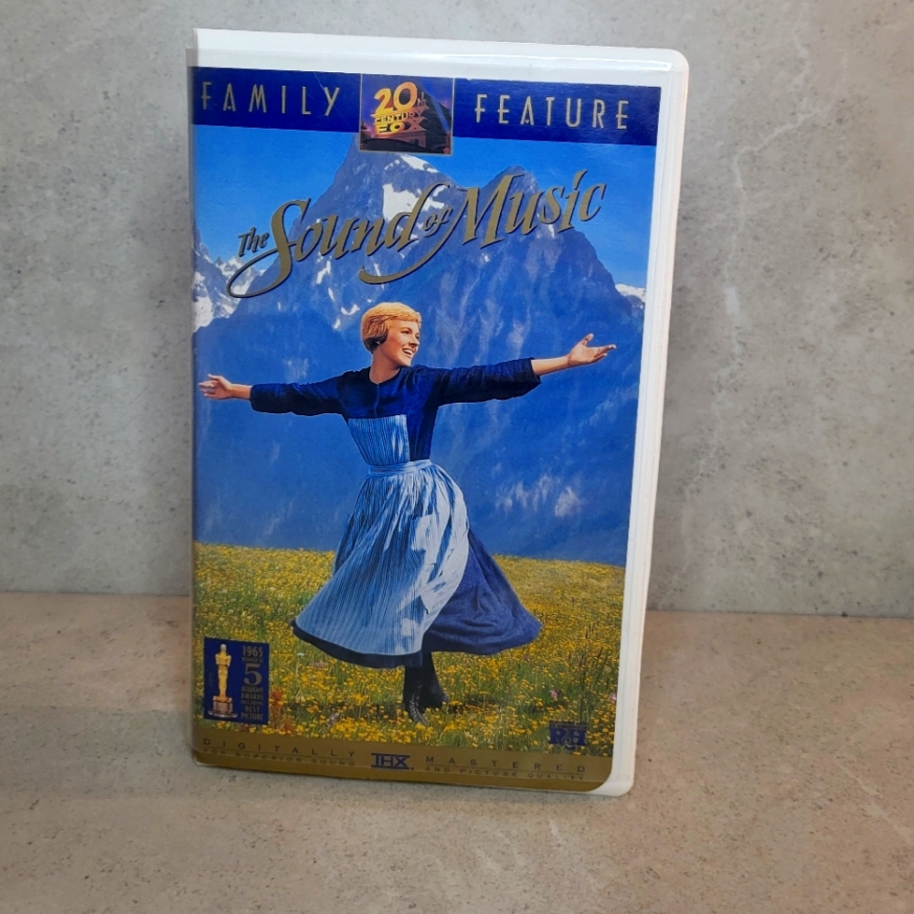 The sound of music VHS vintage tape